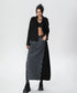 Dual Panel Buttoned Skirt